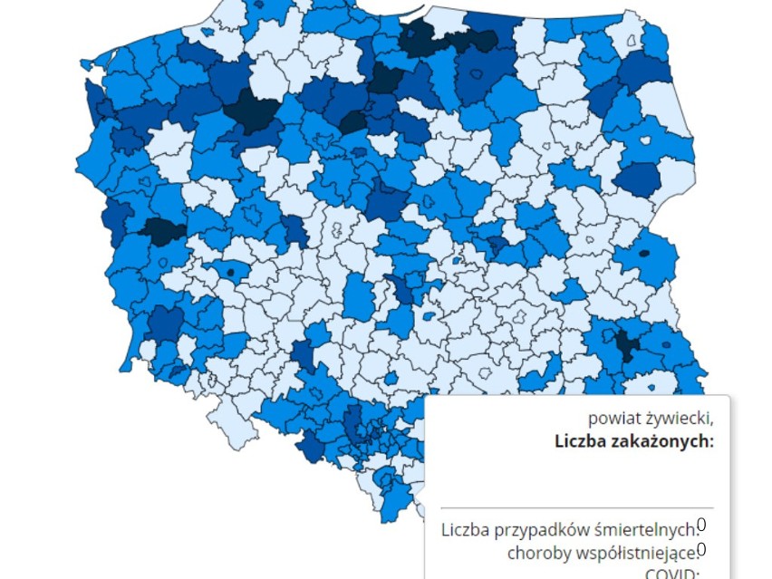 Ministerstwo Zdrowia informuje o kolejnych przypadkach...