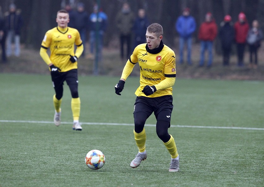 Widzew - Unia 3:2. Pierwszy sparing Widzewa. Dwa groźne urazy piłkarzy. Udane występy nowych [ZDJĘCIA]