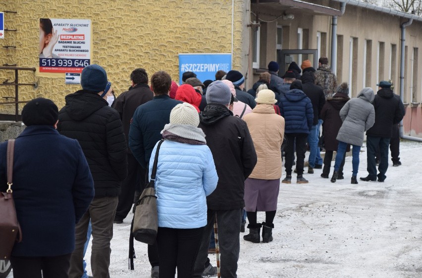 Weekendowa akcja szczepień w Siewierzu cieszyła się dużym...