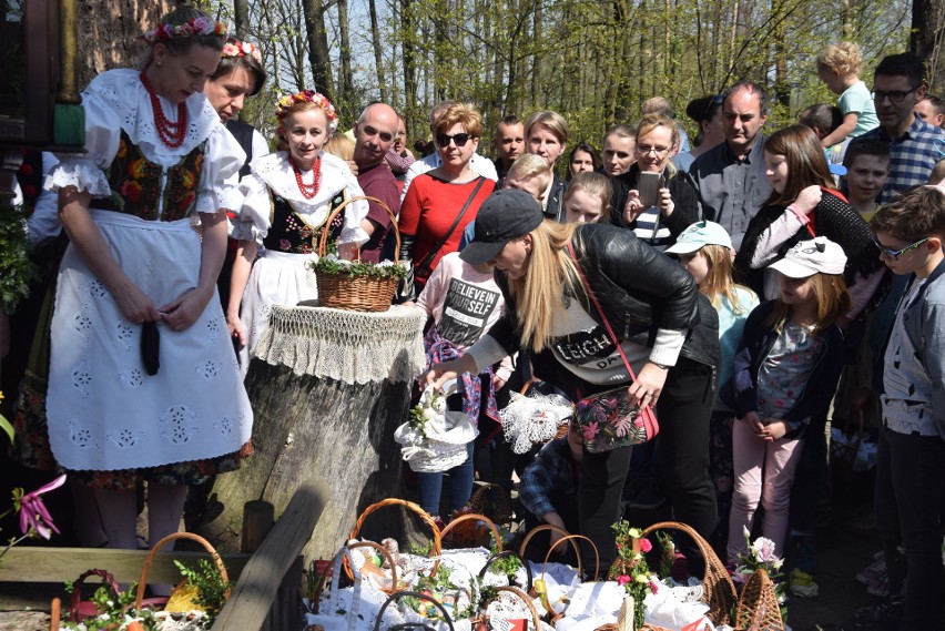 Święcenie potraw w Zagrodzie Wsi Pszczyńskiej