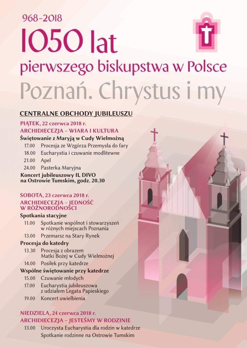1050 lat pierwszego biskupstwa w Polsce. Poznań szykuje się...
