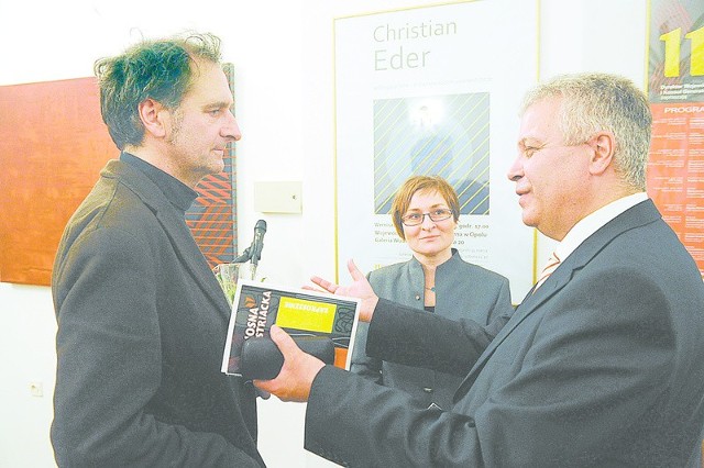 Na zdjęciu od lewej: Christian Eder, Monika Wójcik-Bednarz i Gerald Eidherr, konsul Austrii w Krakowie.