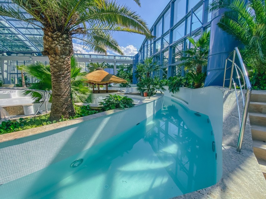 W Basenach Tropikalnych Binkowski Resort testują "dziką rzekę", gotowy jest też tropikalny bar. Zobaczcie zdjęcia!