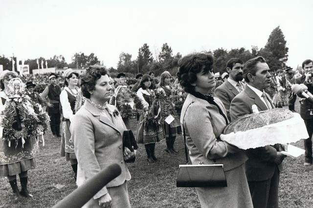 Dożynki centralne w Radziejowie  1984 r.