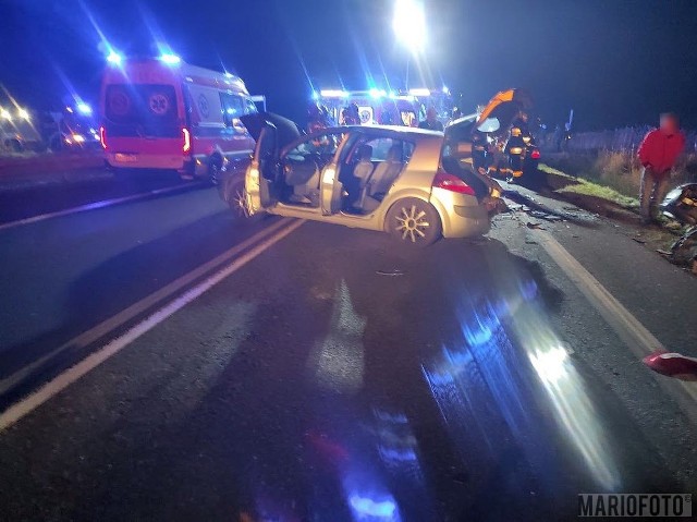 Wypadek na Obwodnicy Opola.