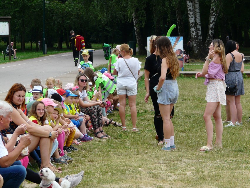 Akcja służb na Lewitynie. Strażacy, policja i strażnicy miejscy o bezpieczeństwie nad wodą. ZDJĘCIA