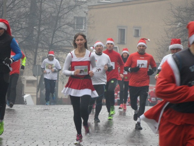 Bieg świętych Mikołajów Bytom