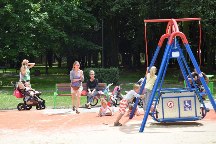 Plac zabaw dla dzieci niepełnosprawnych w Tychach