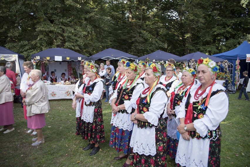 Święto plonów w Krzykawce w gm. Bolesław. Były tradycyjne obrzędy i radosna zabawa [ZDJĘCIA]