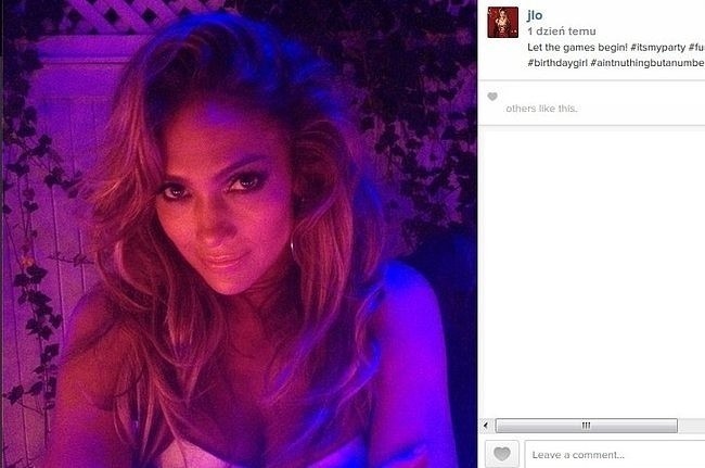 Urodziny Jennifer Lopez (fot. screen z Instagram.com)