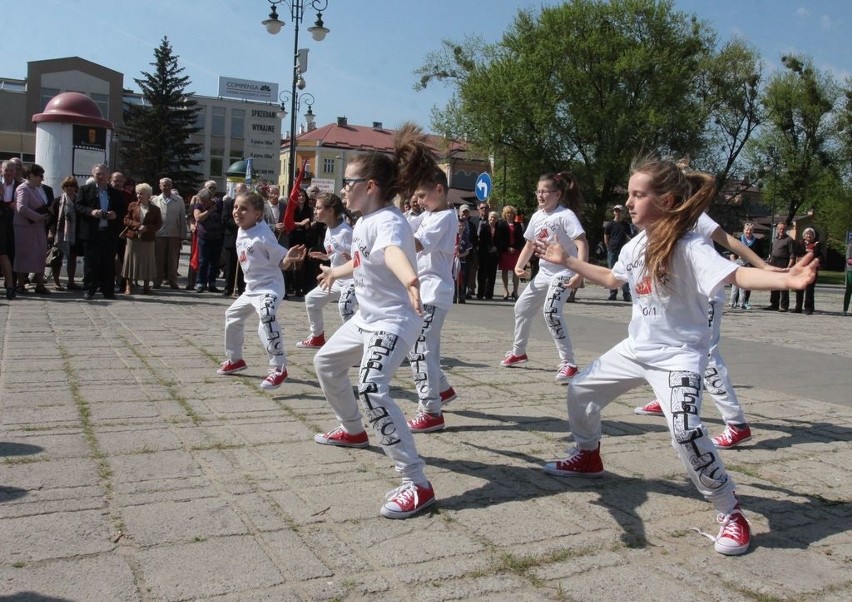 Pochód pierwszomajowy w Radomiu