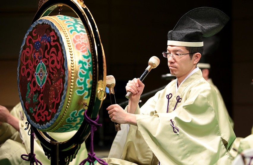 Gagaku i Budō - japońska muzyka dworska i sztuki walki [ZDJĘCI]