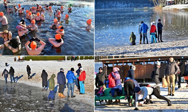 Świąteczna niedziela nad jeziorem Głębokim w Szczecinie. Było morsowanie, spacery i dużo słońca! Zobaczcie piękny krajobraz w zimowej scenerii >>