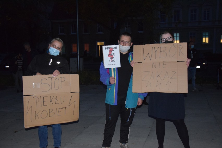 26.10.2020 - protest kobiet w Słubicach