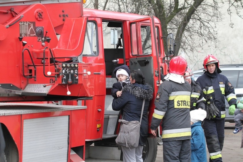 Pożar przy ul. Księcia Witolda, Wrocław, 04.03.2015