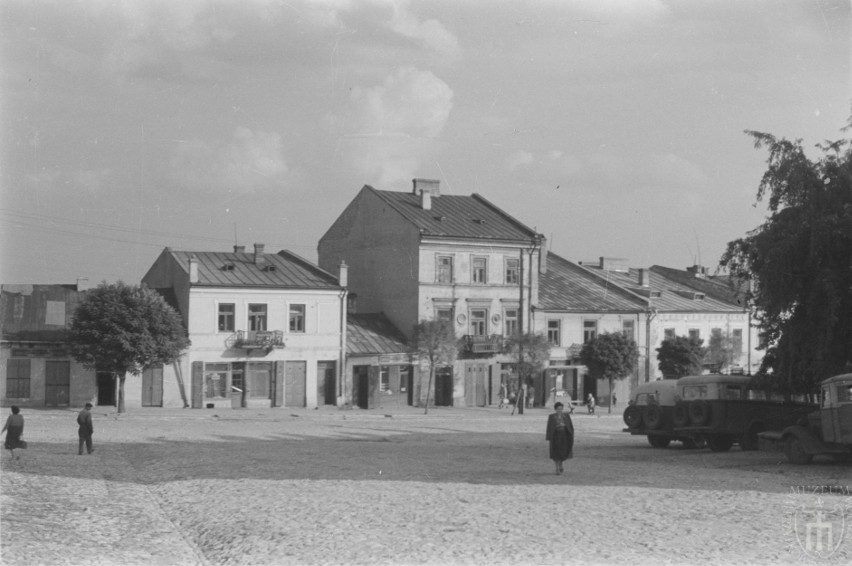 Rynek w Sandomierzu, rok 1954