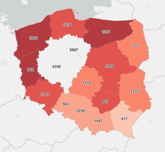 Koronawirus w Zachodniopomorskiem - 16.02.2022. Wzrost zakażeń w kraju i regionie. Sprawdź najnowszy raport