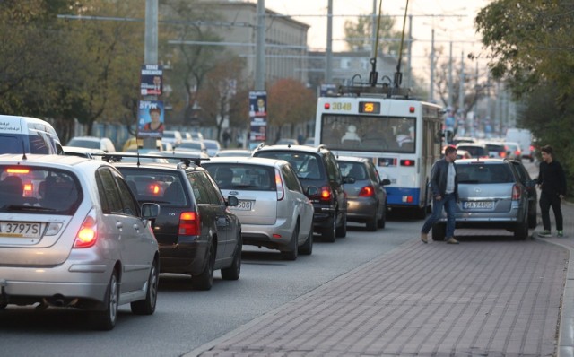 Paraliż komunikacyjny w Gdyni