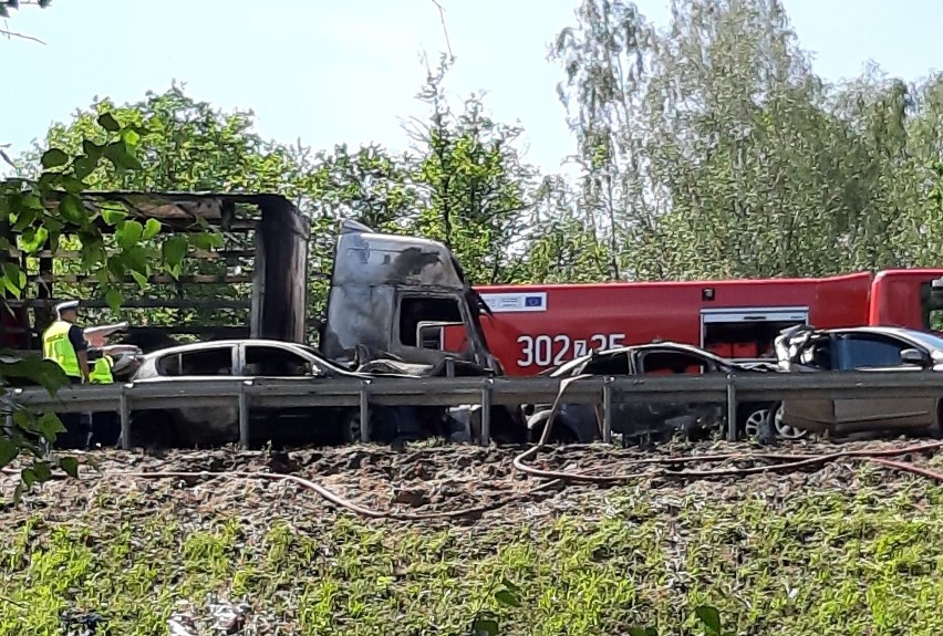Tragiczny wypadek na S3 koło węzła Kijewo.