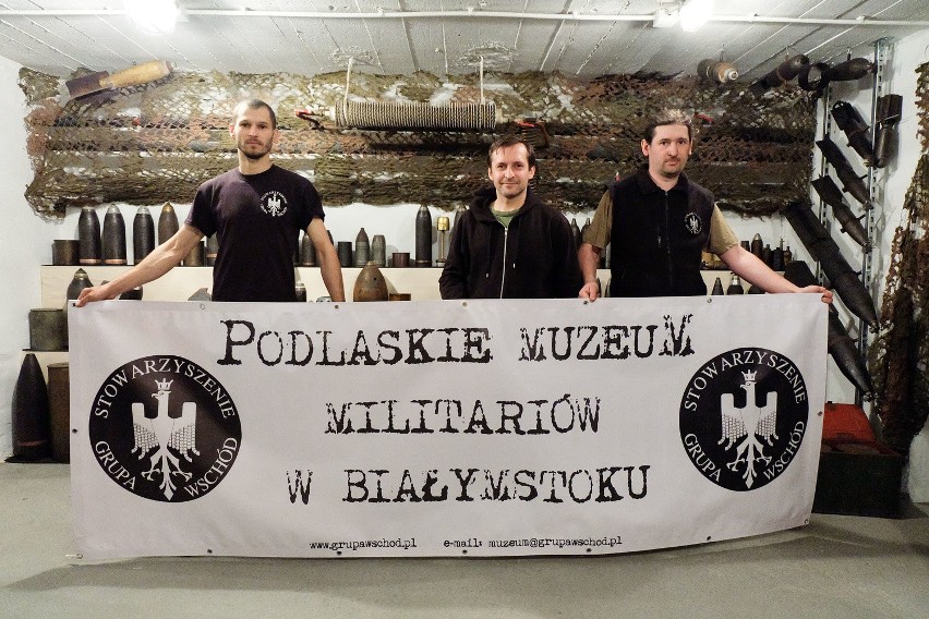 Podlaskie Muzeum Militariów w Białymstoku założyli pasjonaci...