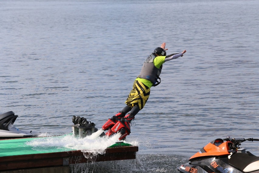 Flyboard na Pogorii III. Mistrzostwa Polski w Dąbrowie...