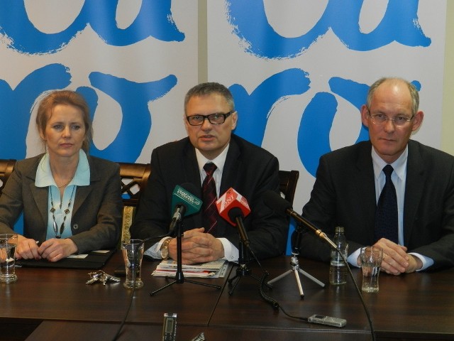 Dorota Tomala, Artur WIdłak i Robert Kwiatkowski.