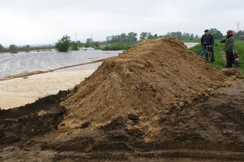 Powódź 2010 roku w gminie Gorzyce. Pierwsza fala - ZOBACZ ZDJĘCIA. Część 1