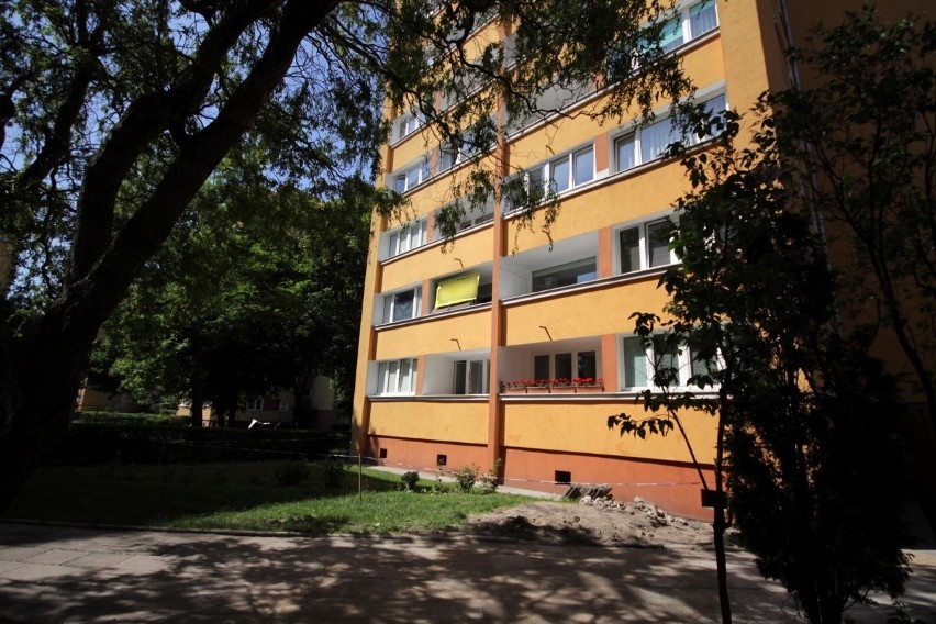 Mieszkania Gdyni została wypchnięta z balkonu