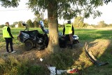 Tragedia pod Golubiem. Zginęły dwie osoby [zdjęcia]