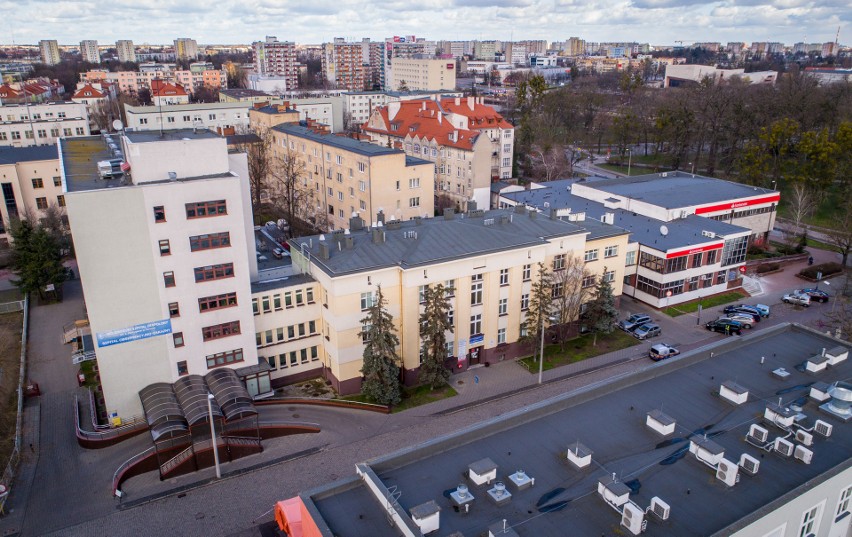 Szpital zakaźny w Toruniu. Tutaj przebywa pierwsza osoba z...