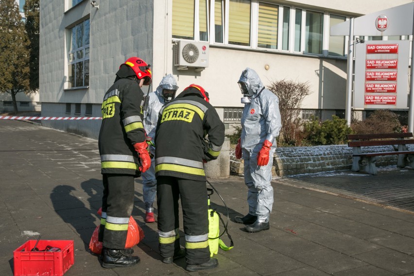 Kraków. Zagrożenie wąglikiem w sądzie. Tajemnicza informacja [ZDJĘCIA, WIDEO]