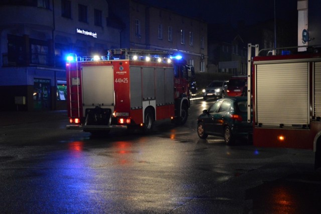 Potrącenie pieszego na pasach w Kartuzach przy ul. Jeziornej [12.11.2017]