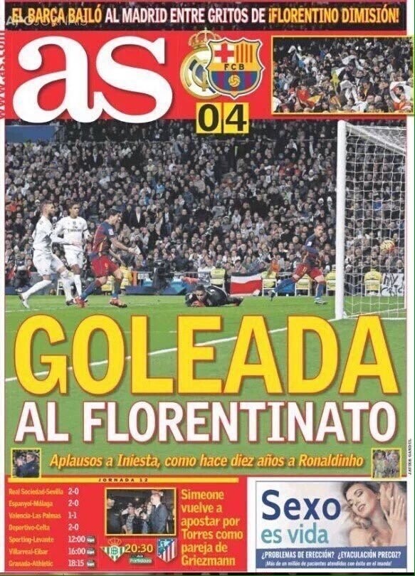 AS: Goleada przed Florentino