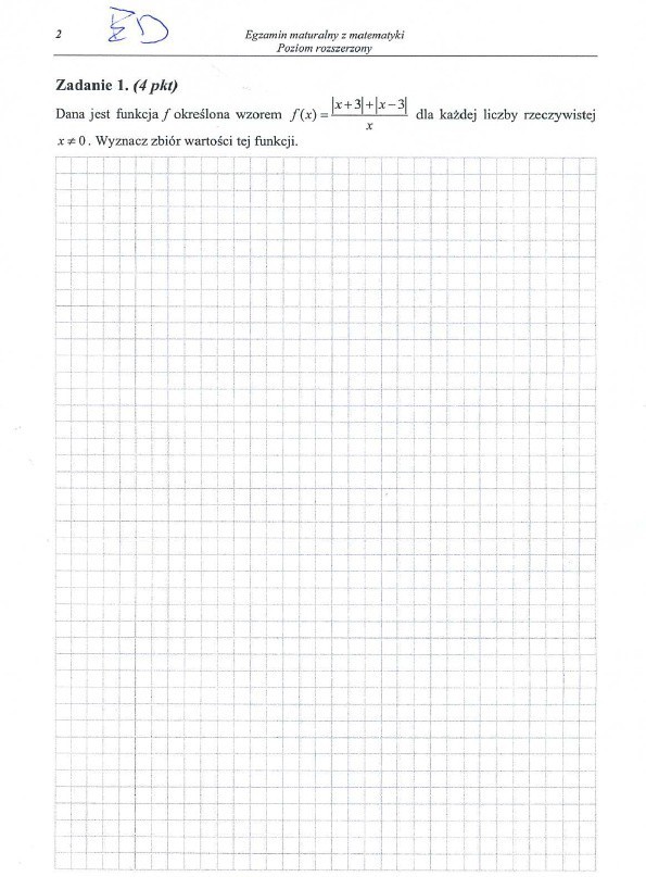 Matura 2014. MATEMATYKA p. rozszerzony [ZADANIA, ARKUSZ, ODPOWIEDZI]