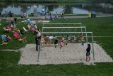 Kraków. Zakończenie lata na plaży nad Wisłą [ZDJĘCIA]