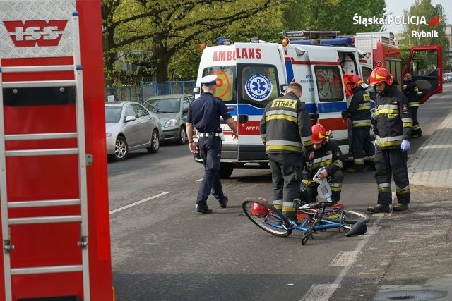 Rybnik: Dzieci na rowerach wpadają pod auta. Seria wypadków z rowerzystami