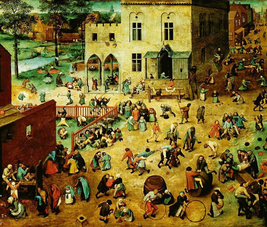 Pieter Bruegel, Zabawy dziecięce