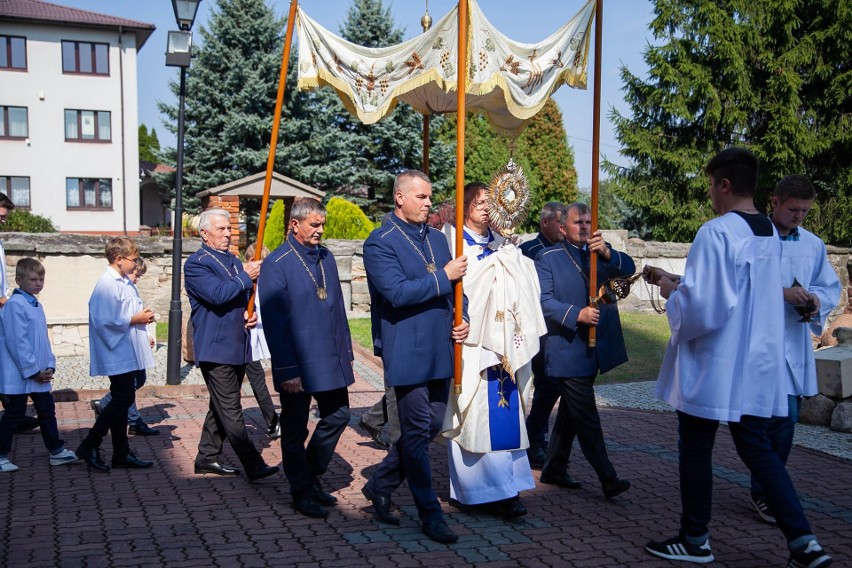 Nabożeństwo w sanktuarium w Skrzyńsku - święto Matki Bożej Siewnej i rocznica Koronacji Obrazu Matki Bożej Staroskrzyńskiej