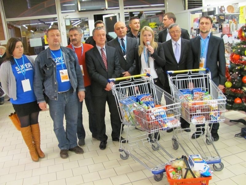 Oficjalnie Świąteczną Zbiórkę Żywności otwarto w Stodole...