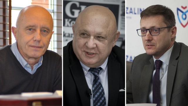 Od lewej: Jerzy Hardie-Douglas, Piotr Zientarski i Tomasz Czuczak