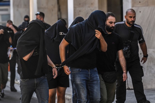 Zamieszki miały miejsce w ubiegłym tygodniu przed stadionem AEK Ateny.