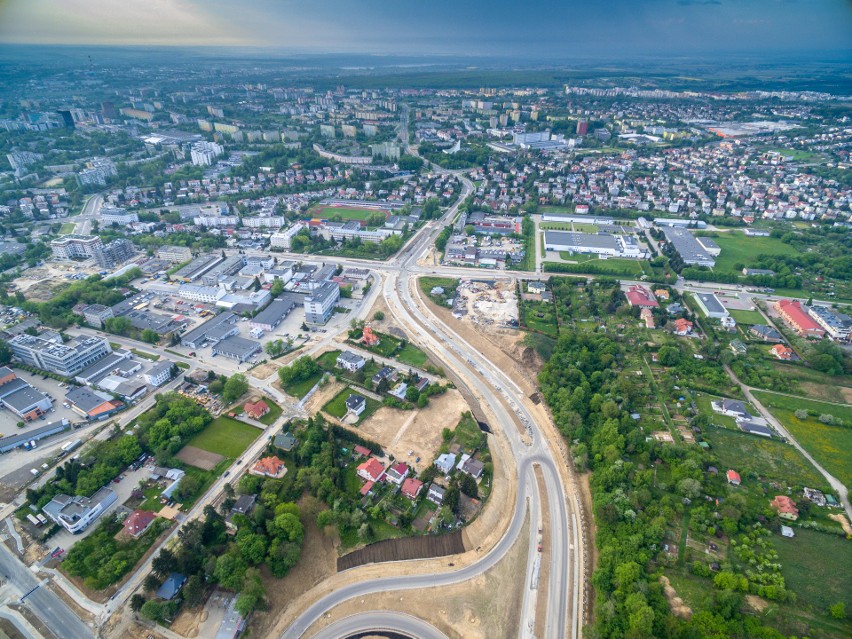 Rejon budowy na ul. Bohaterów Monte Cassino. Stan obecny