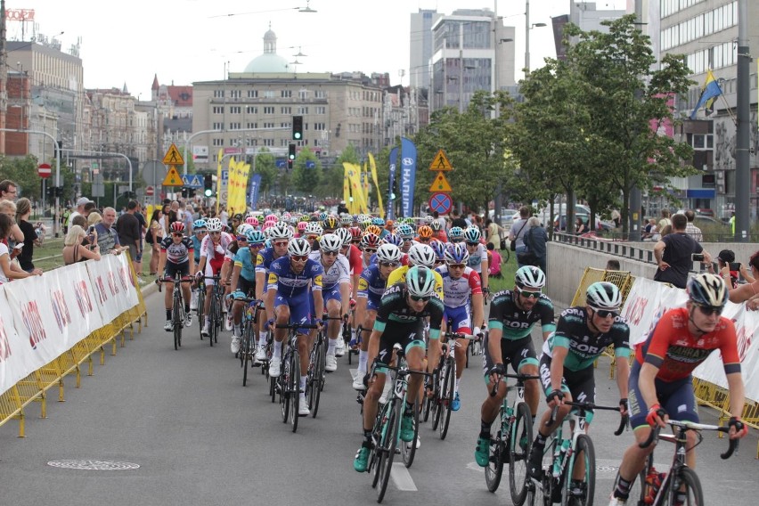 05082018 katowice tour de pologne przejazd katowice spodek...