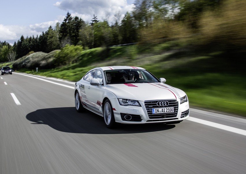 Audi A7 piloted driving concept...