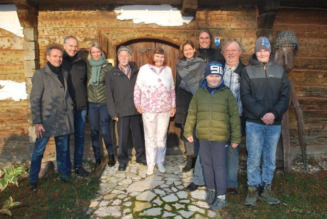 Potomkowie rodu Garnier odwiedzili Fabrykę Fajek w Zborowskiem (listopad 2021)