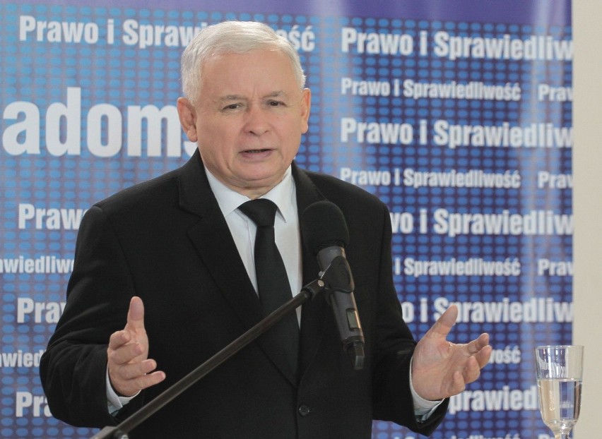Jarosław Kaczyński w Radomiu.