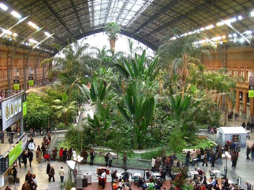 Dworzec Atocha, Madryt...