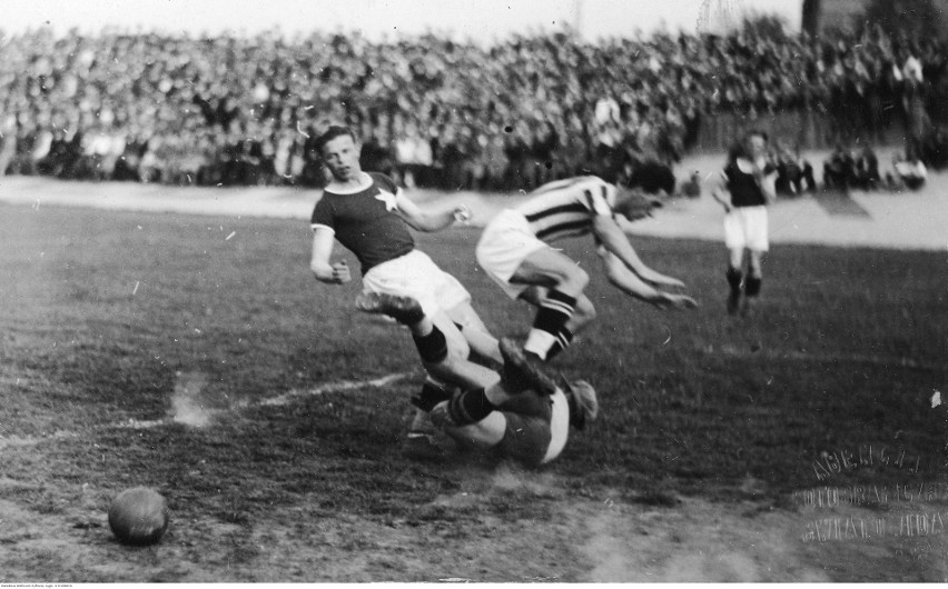 Mecz Wisła - Cracovia w 1931 roku