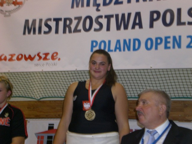 Jagoda Mazurek (ZTS Sokół Lublin) stanęła w Siedlcach na najwyższym stopniu podium