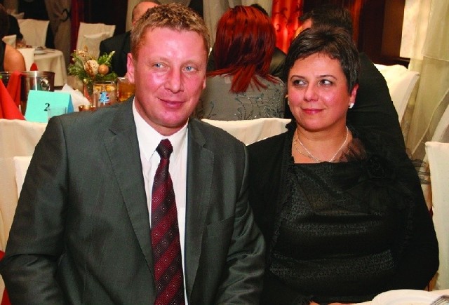 Trener Waldemar Domagała i jego żona Monika byli laureatami plebiscytów "Echa Dnia&#8221; - sportowego i na lekarza roku.